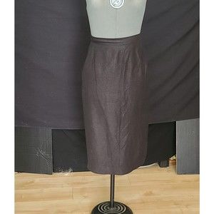 Black Knee-length Skirt By Norton McNaughton Size 14